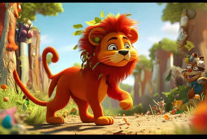 儿童故事霸道的小狮子、霸道的小狮子儿童故事