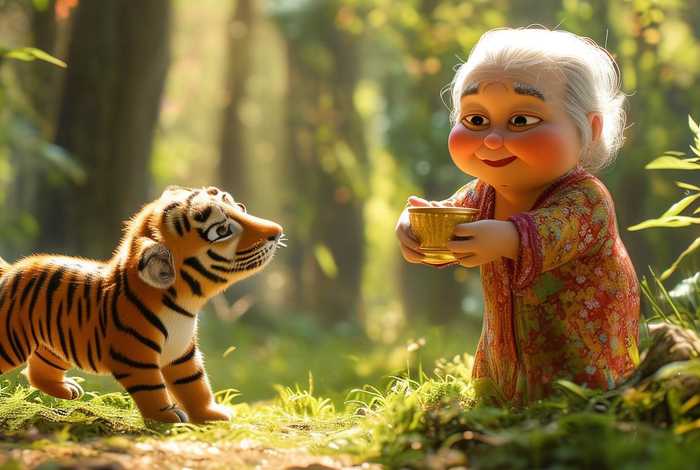 儿童故事老虎外婆(幼儿故事老虎外婆) 儿童故事老虎外婆(幼儿故事老虎外婆)