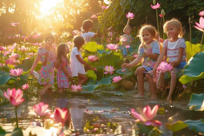 《荷花的故事》幼儿 关于荷花的幼儿故事