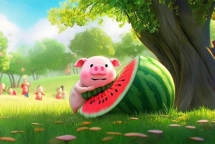儿童故事猪八戒吃西瓜（少儿睡前故事猪八戒吃西瓜）