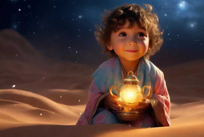 儿童故事阿拉伯神灯，阿拉伯的神灯故事