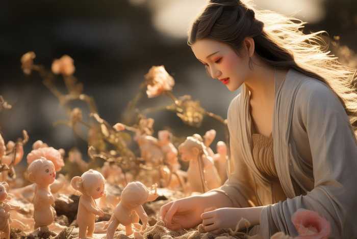 儿童女娲造人的故事（女娲造人的幼儿故事）