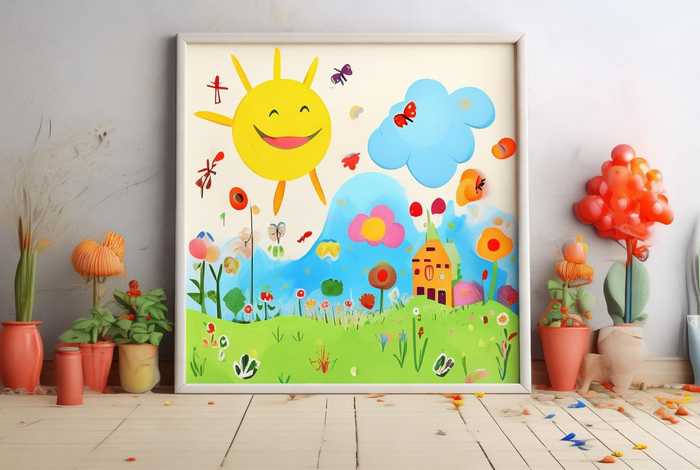 儿童手工画作品简单又好看 - 儿童手工画作品简单又好看又漂亮