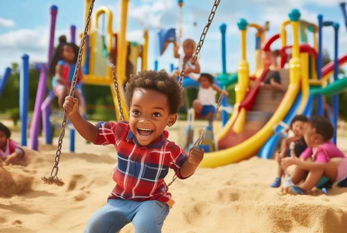 儿童游乐场绘本故事；游乐场的绘本故事