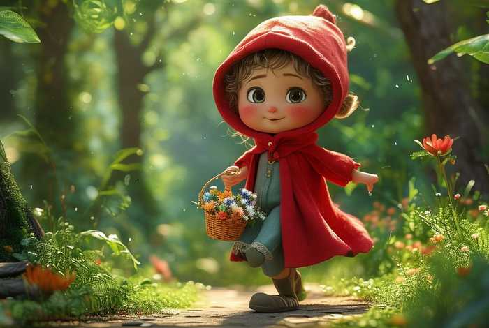 儿童故事3-6岁小女孩(小红帽儿童故事3-6岁) 儿童故事3-6岁小女孩(小红帽儿童故事3-6岁)