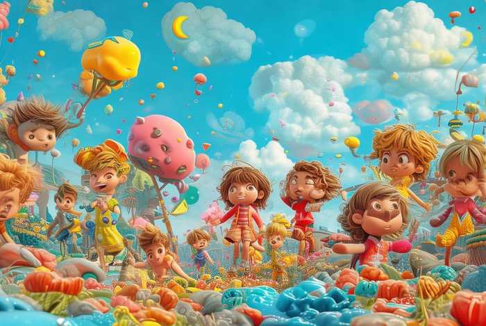 儿童漫画故事；幼儿小漫画故事