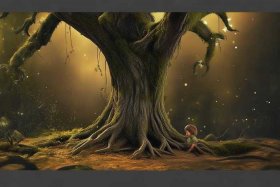 儿童古树故事，古树的故事