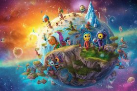 儿童太空星球故事；太空星球的故事