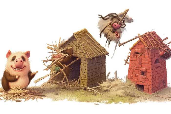儿童英语故事三只小猪 少儿英语故事三只小猪