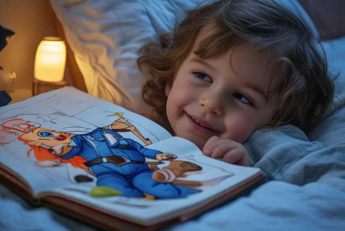 3岁儿童睡前警察故事；三岁小孩睡前故事警察文字版