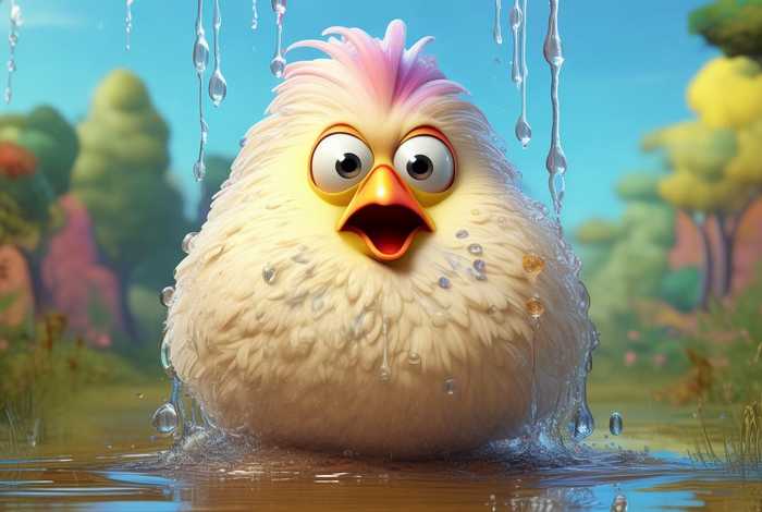 儿童故事落汤鸡，落汤鸡的故事视频