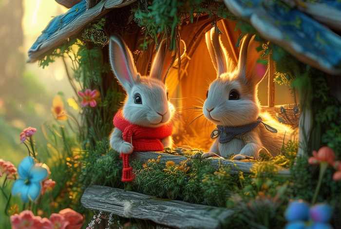 儿童故事点点和多多的信（点点和多多绘本故事视频）