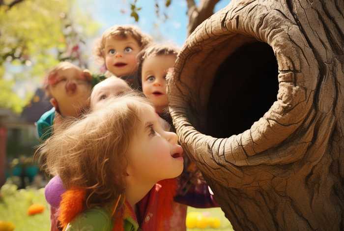 儿童故事回声；有关回声的故事幼儿园