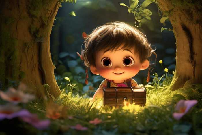 儿童神秘感的图片简单 儿童神秘感的图片简单可爱