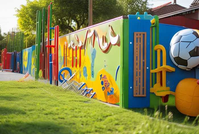 儿童乐园运动墙，儿童乐园运动墙效果图