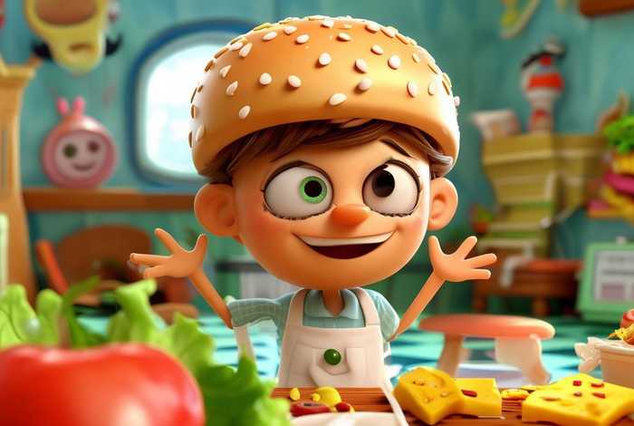 儿童故事汉堡男孩,汉堡男孩绘本故事适合年龄 儿童故事汉堡男孩,汉堡男孩绘本故事适合年龄