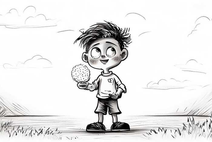儿童故事插画简笔画黑白 - 儿童故事简笔画 儿童故事插画简笔画黑白 - 儿童故事简笔画