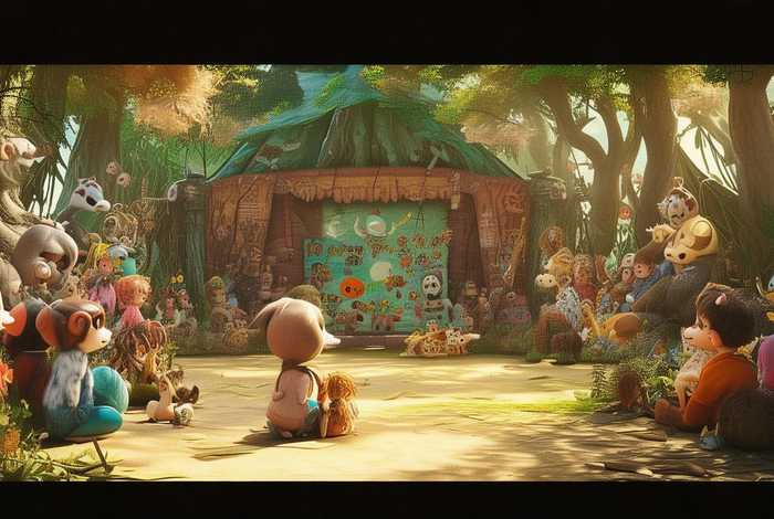 儿童故事剧森林的故事，森林的故事剧本