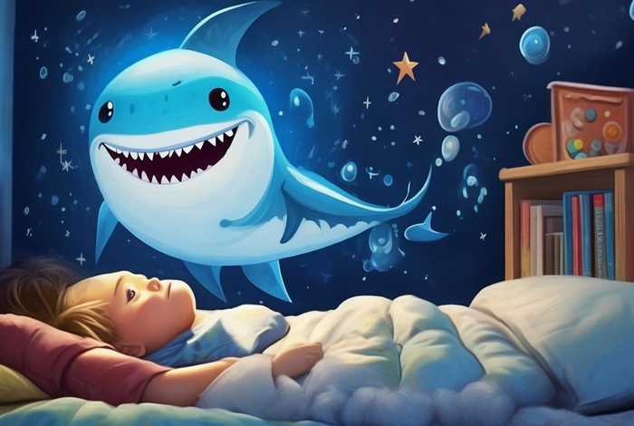 儿童睡前故事英文版鲨鱼、鲨鱼睡前故事文字版