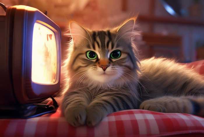 儿童故事爱看电视的小猫 - 爱看电视的小猫故事视频 儿童故事爱看电视的小猫 - 爱看电视的小猫故事视频