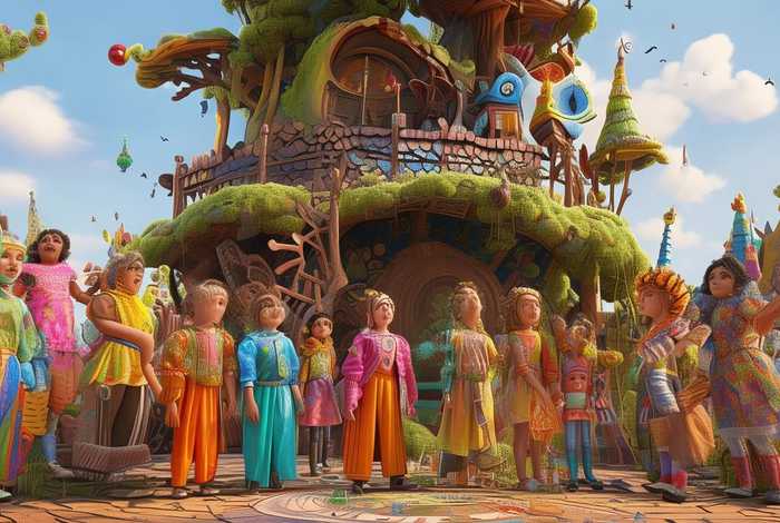 儿童故事王国6-12岁（故事王国儿歌）