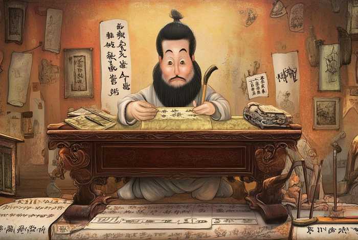 仓颉造字故事绘本 仓颉造字的绘本故事