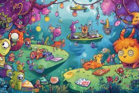 儿童心灵成长故事绘怪兽学校 绘本故事怪兽