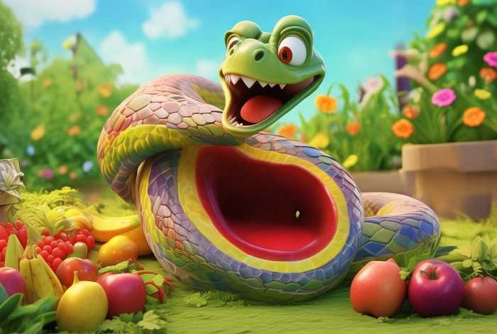 儿童故事好饿的小蛇（好饿的小蛇故事视频幼儿园小朋友讲）