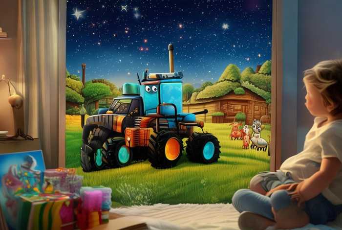 儿童故事拖拉机相关的故事 - 拖拉机的故事幼儿睡前 儿童故事拖拉机相关的故事 - 拖拉机的故事幼儿睡前