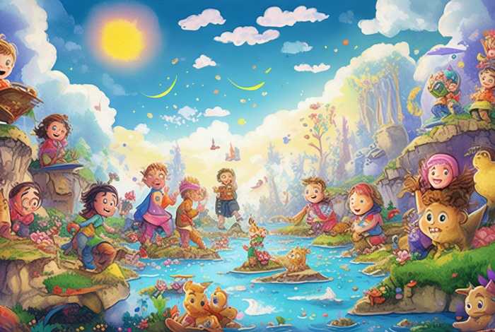 儿童画小故事（小朋友故事画）