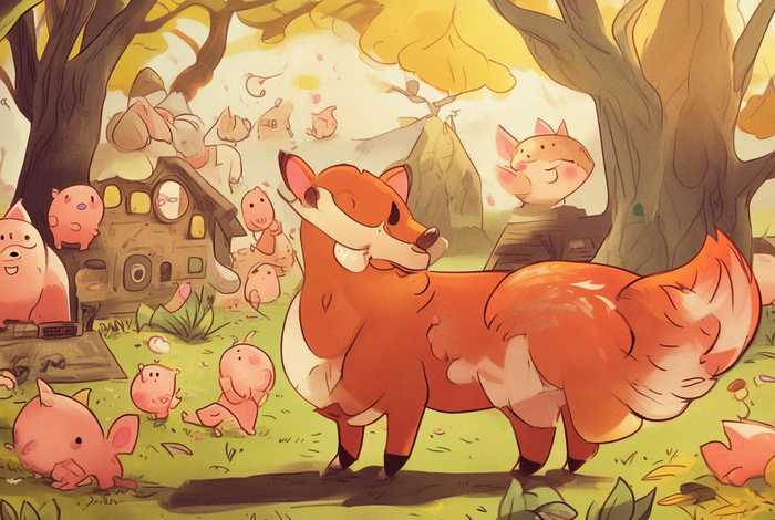 儿童故事演讲狐狸和猪(狐狸和小猪的故事幼儿园) 儿童故事演讲狐狸和猪(狐狸和小猪的故事幼儿园)