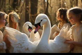 儿童六只天鹅的故事 六只天鹅的故事给你最大的启发是什么