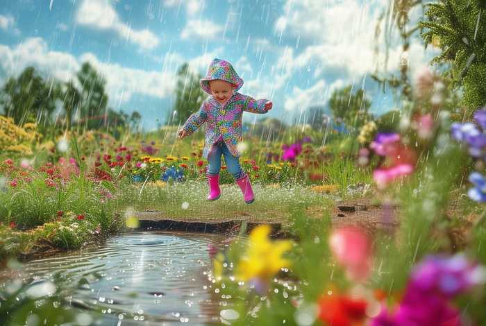 儿童故事下雨了；幼儿故事《下雨了》