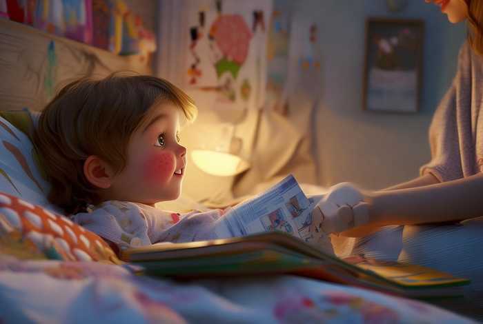儿童晚上睡觉听故事睡着的危害，孩子晚上听着故事睡觉好不好