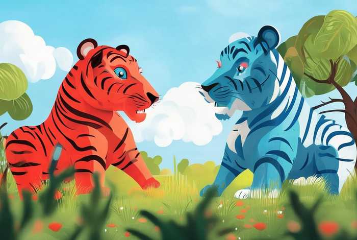 儿歌两只老虎的故事 - 儿歌两只老虎的故事歌词