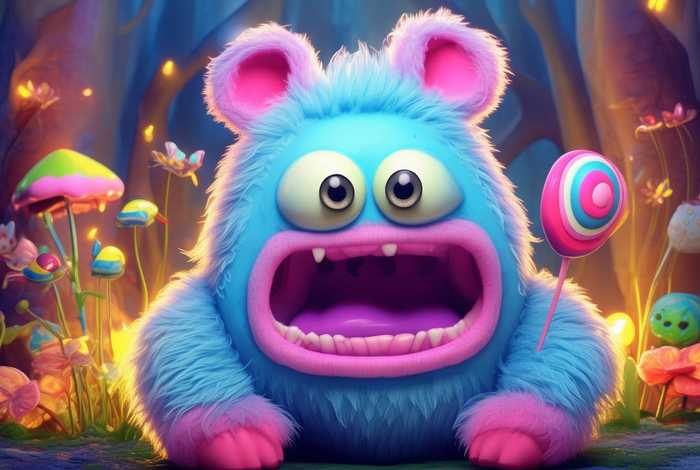 儿童故事里有趣的怪物、幼儿怪物故事