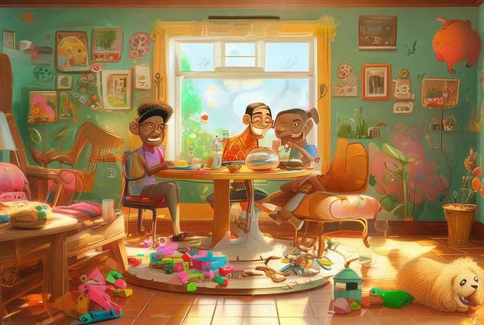 儿童画我家的样子 - 儿童画我家的样子怎么画