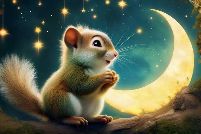 儿童绘本故事小松鼠的月亮、小松鼠的月亮绘本故事教案