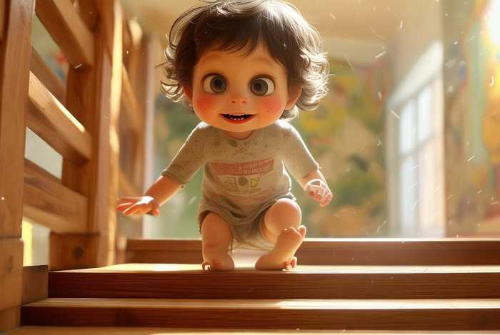 儿童爬楼梯简笔画(儿童爬楼梯简笔画教程) 儿童爬楼梯简笔画(儿童爬楼梯简笔画教程)