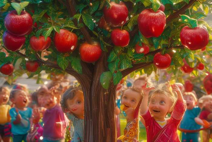 儿童故事苹果香 苹果的故事幼儿园