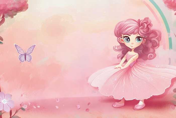 儿童故事粉色公主；调皮的粉色公主的故事