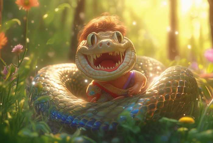 儿童蛇妖的故事 蛇妖的故事视频