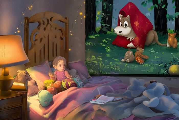 儿童睡前晚安故事在线听、儿童睡前晚安故事在线听小红帽