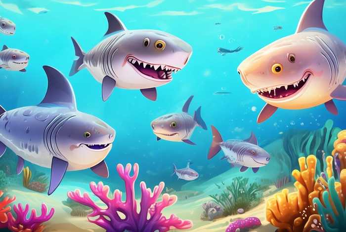 《鲨鱼故事》儿童，鲨鱼幼儿故事