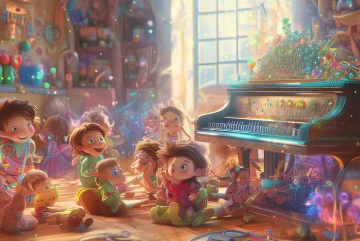 儿童故事美妙的音乐 幼儿故事的轻音乐