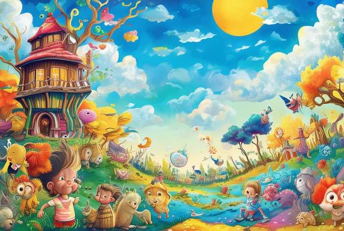 儿童画故事（儿童画故事作品范画）