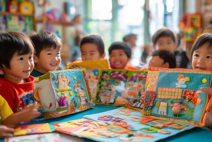 不织布幼儿故事绘本，不织布绘本幼儿园