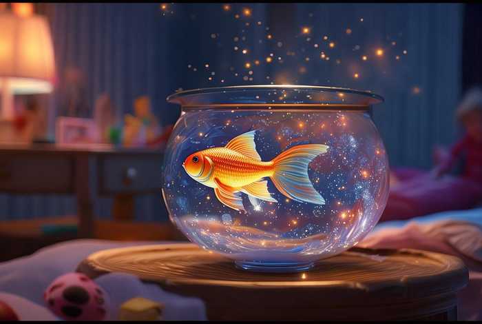儿童睡前故事金鱼的故事、小金鱼的幼儿故事