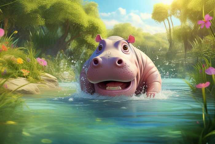 儿童故事河马的故事 - 幼儿河马的故事 儿童故事河马的故事 - 幼儿河马的故事