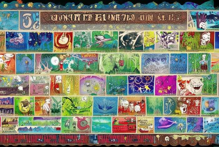 365夜童话故事手抄报；365夜故事手抄报大全